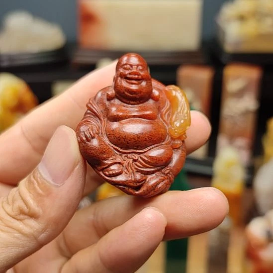 渭***蓝寿山石摆件摆件摆件