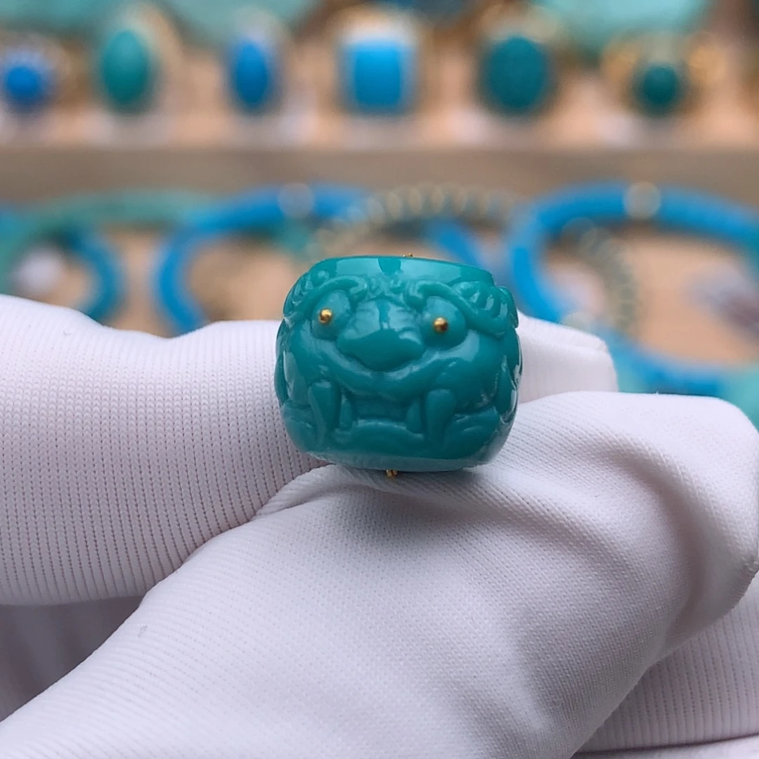 绿松石未镶嵌配饰11.6mm