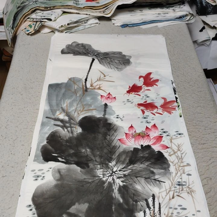 莫***笙国画国画花鸟花鸟国画