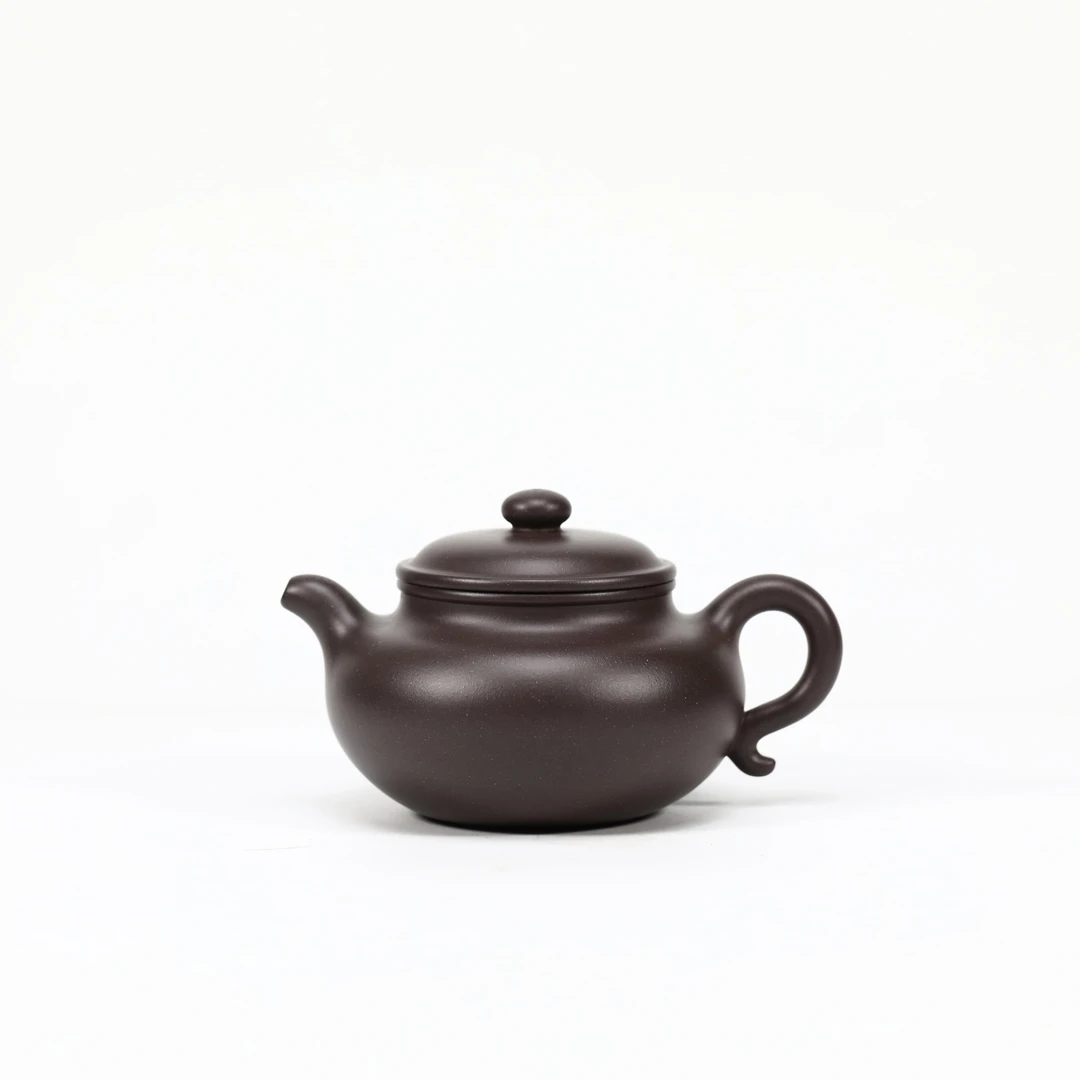 有趣紫砂 伏东 青灰紫泥 160cc 内推 仿古壶