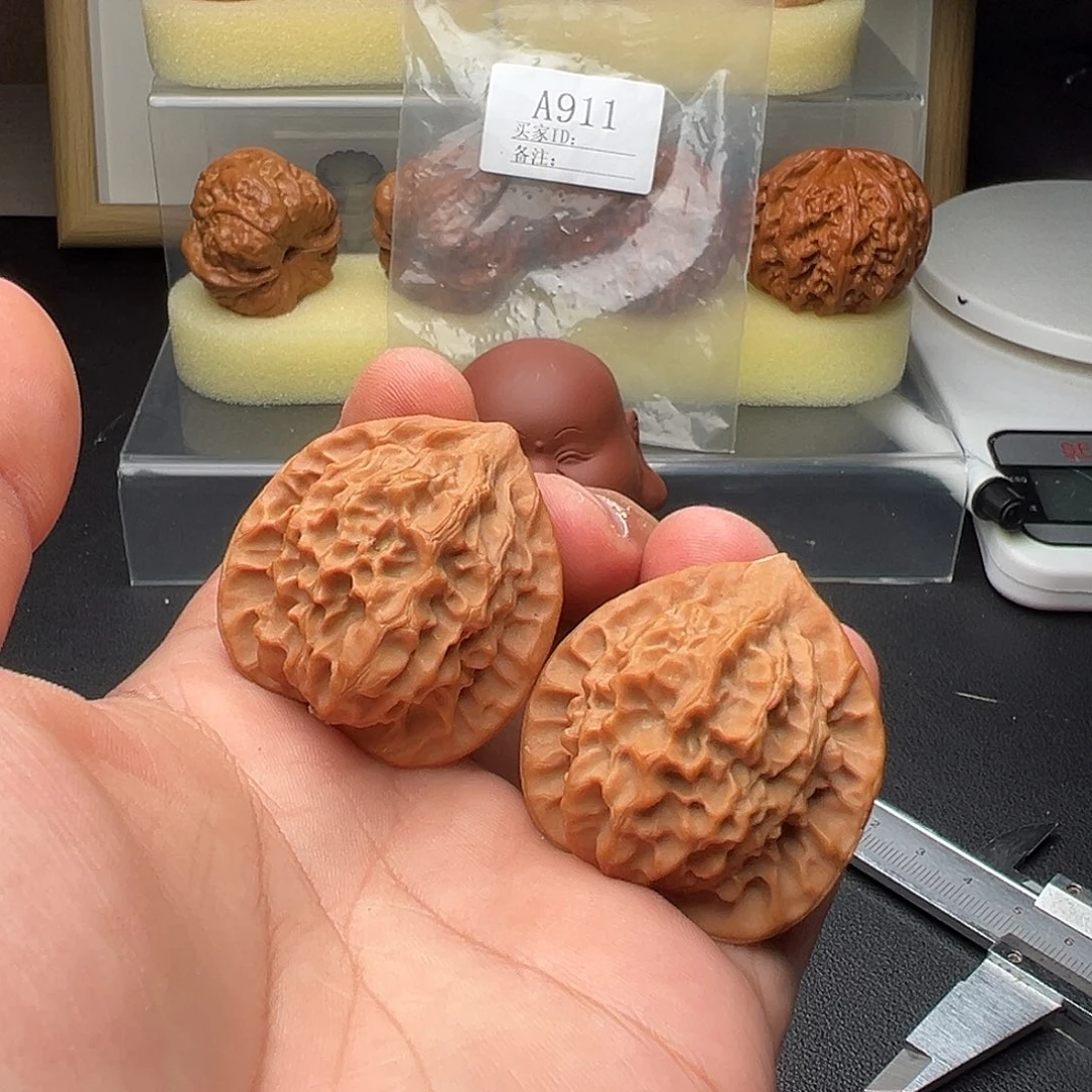 手串/手链核桃A911龙鳞39尺微微磕尖