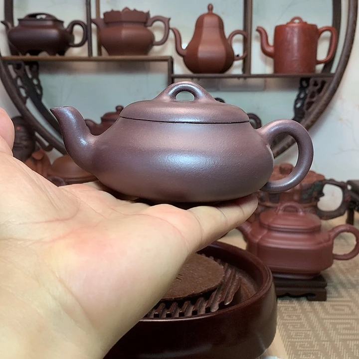 茶壶紫砂原矿紫砂壶