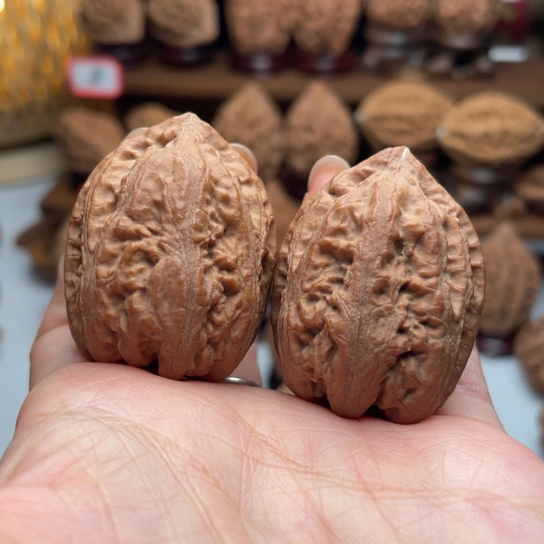 文玩核桃把件楸子16