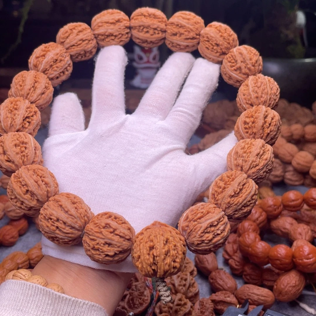 清***晨文玩核桃手串秋子