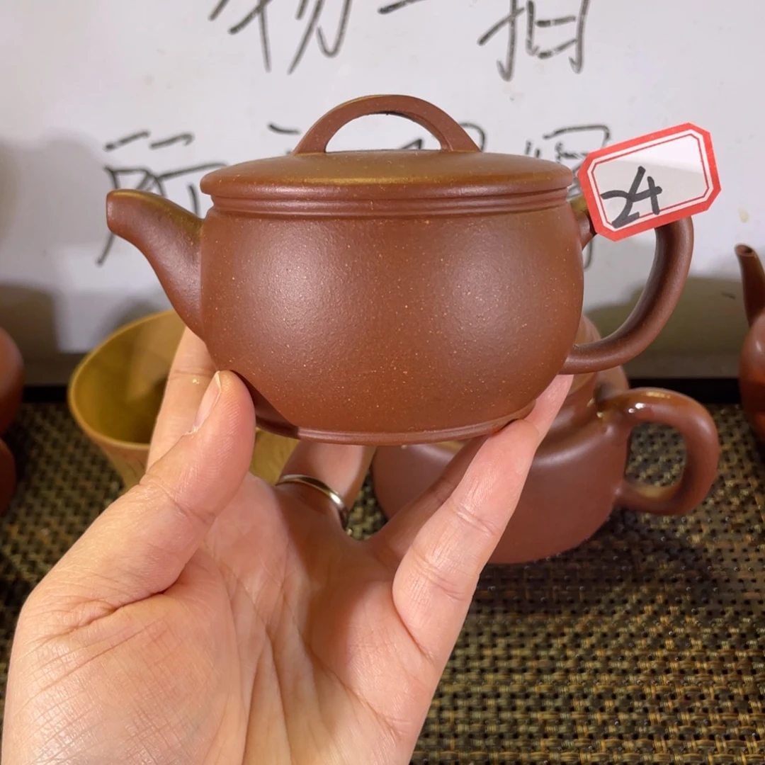 紫砂茶壶汉瓦微瑕全手