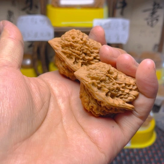 吊坠文玩核桃富贵鸟