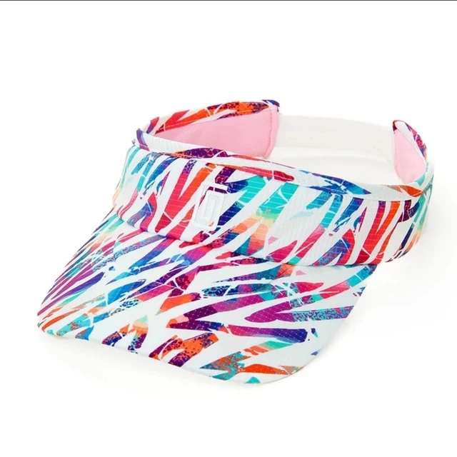 冠戒户外跑步时尚遮阳帽印花速干休闲透气空顶帽运动夏季防紫外线