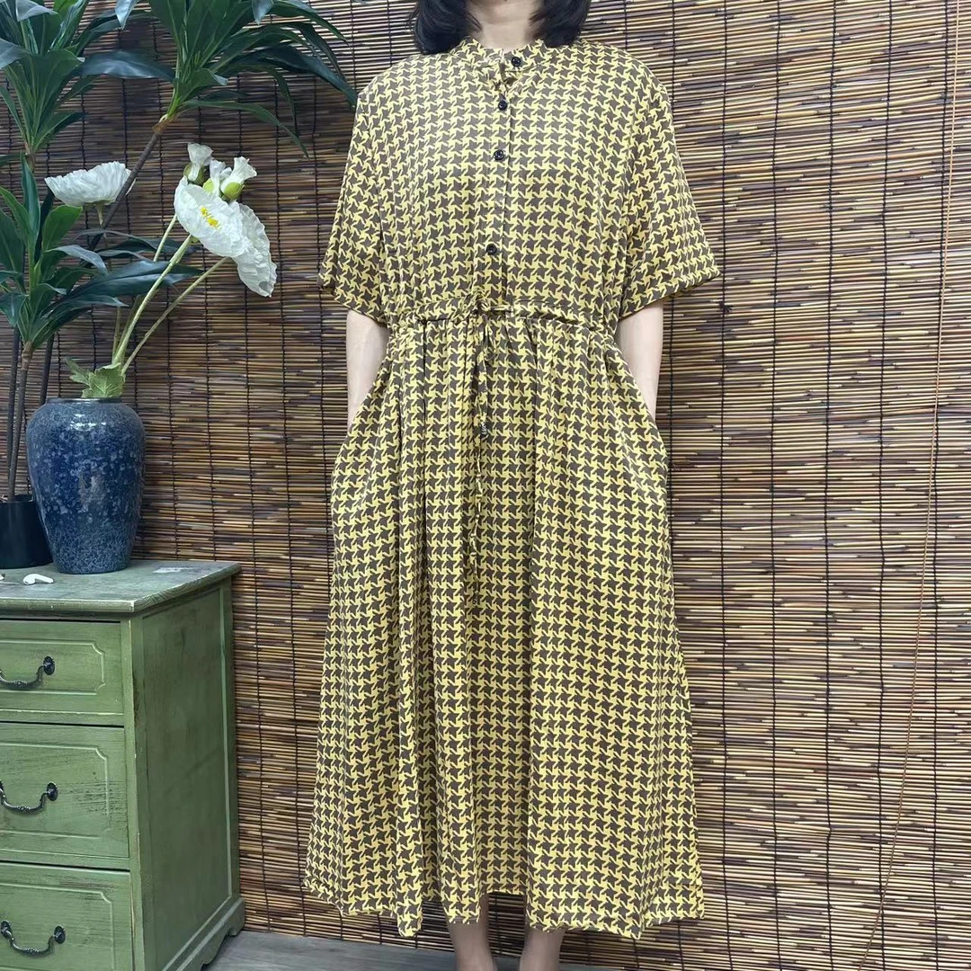 2963新款春夏遮肉显瘦洋气减龄连衣裙QZ