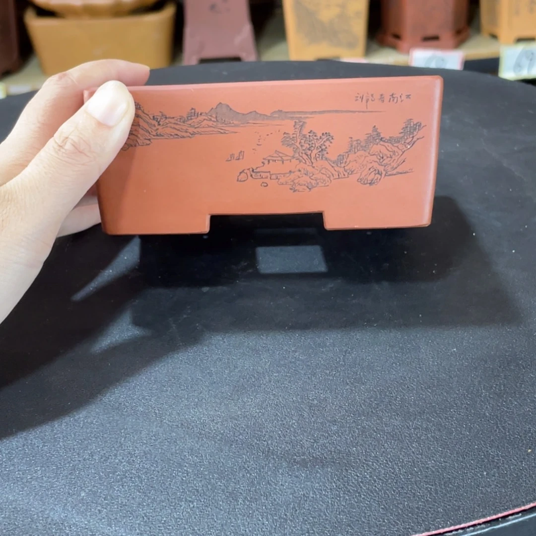 紫砂花盆在我这也