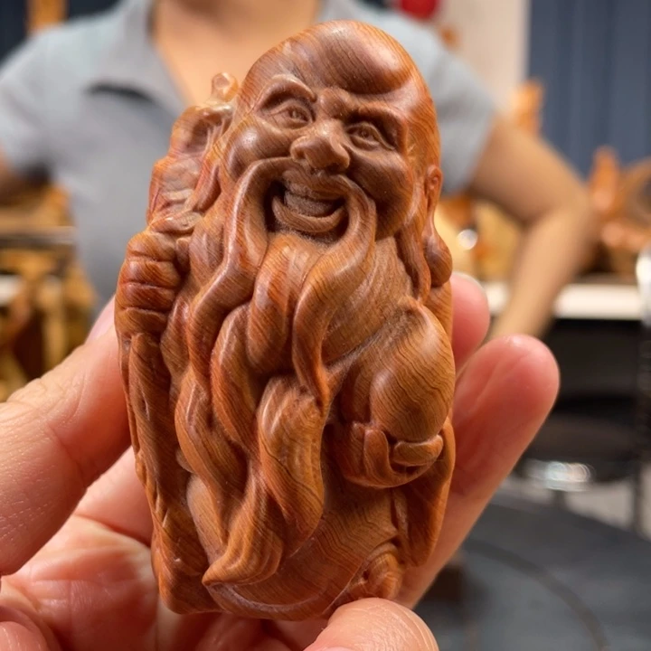 柏木（崖柏）手把件