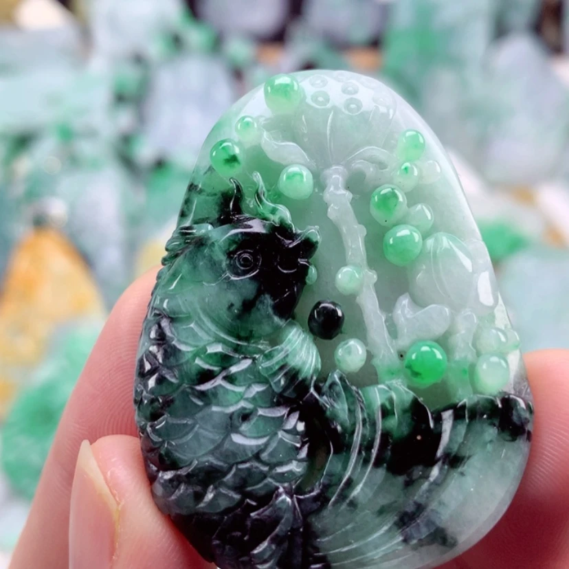 【闪购商品】翡翠吊坠(不含链)未镶嵌