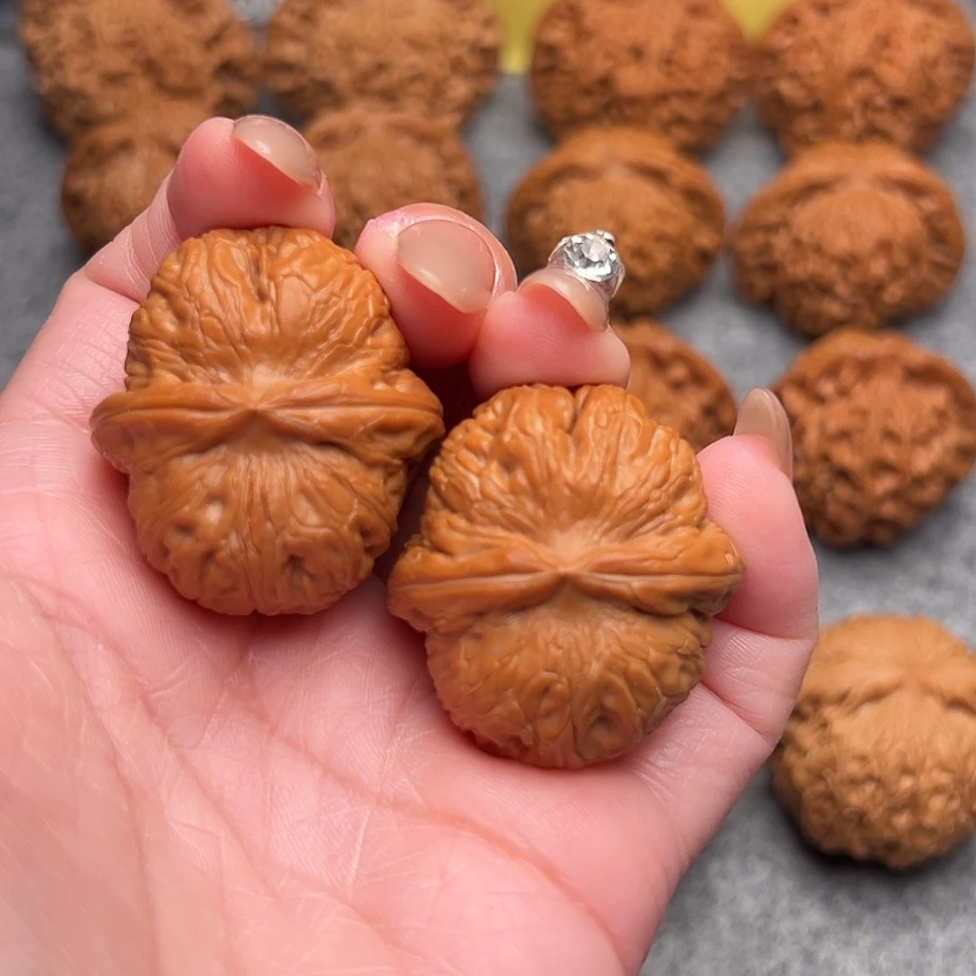 把件文玩核桃精品元宝36全品