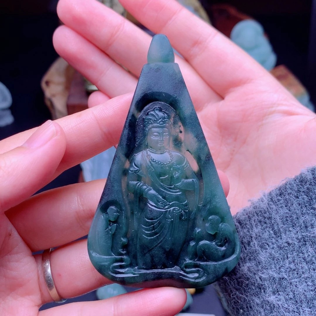 定制翡翠未镶嵌玉*翡翠