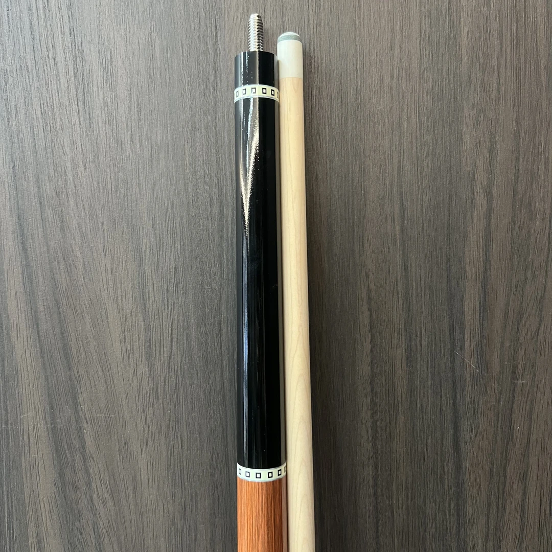 英迪安台球器材  掌御球杆  枯叶黄大头杆