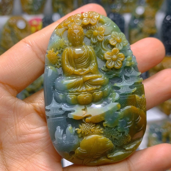 吊坠(不含链)未镶嵌翡翠