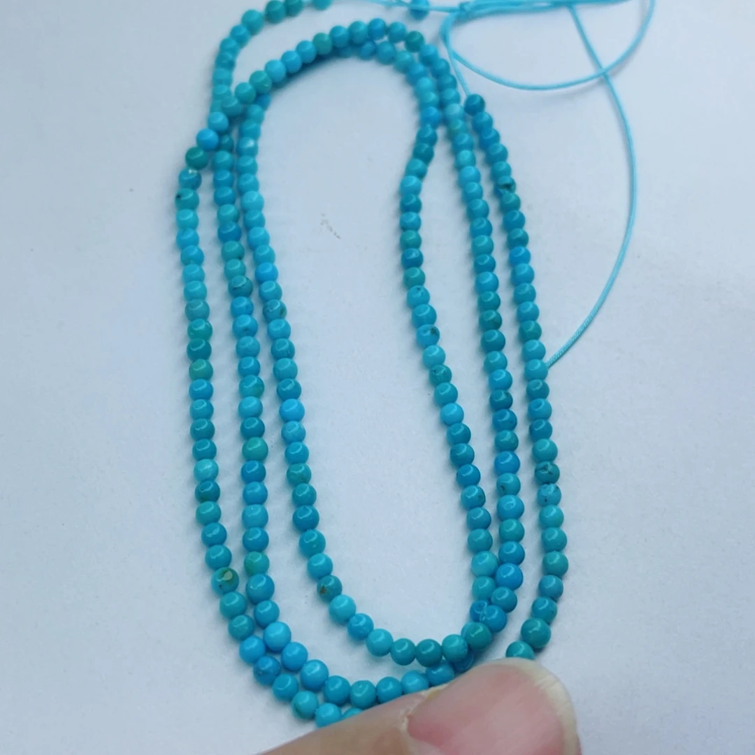 兰***兰绿松石未镶嵌颈饰