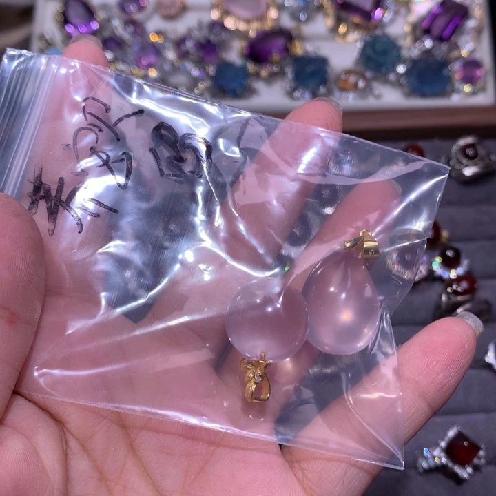 【闪购商品】银S925镶嵌戒指水晶开*戒指