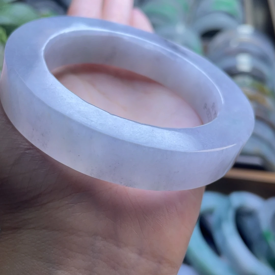 定制翡翠未镶嵌定制翡翠手镯