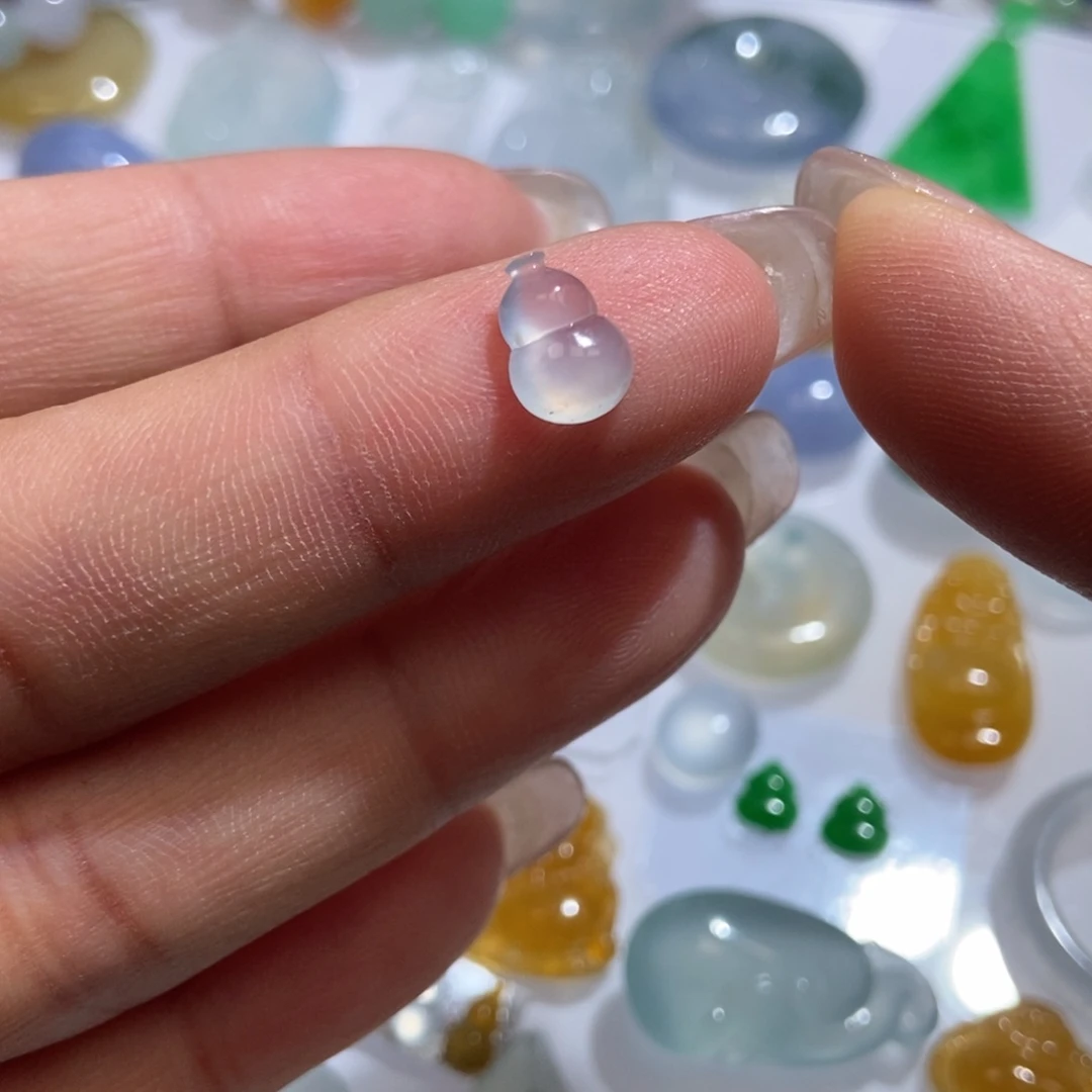 未镶嵌定制翡翠翡翠9/6.5/3.1