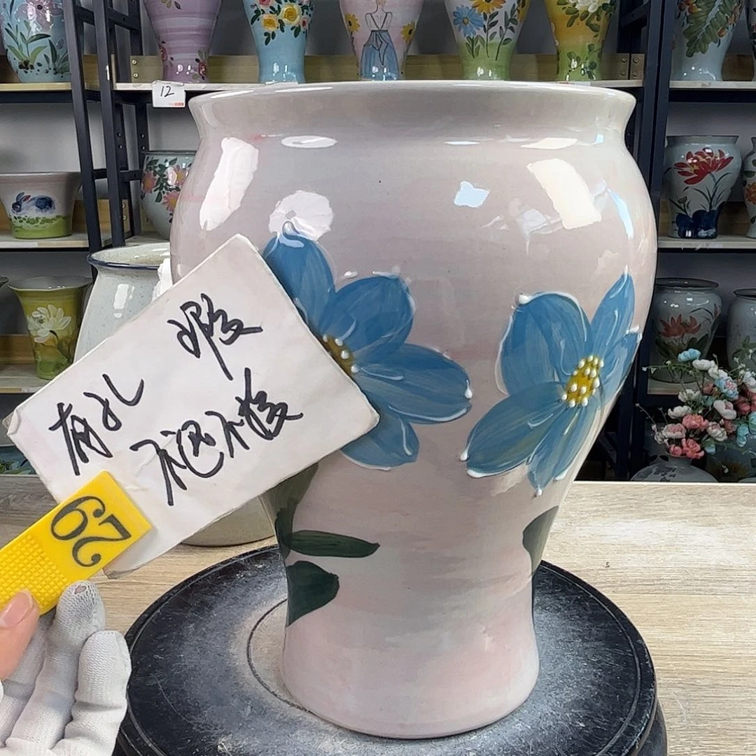 罐1tc景德镇陶瓷花盆