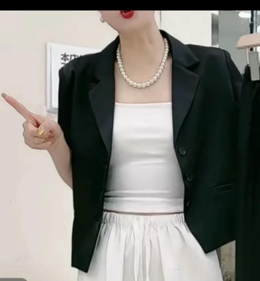 886定制高级感拉满半袖西服5