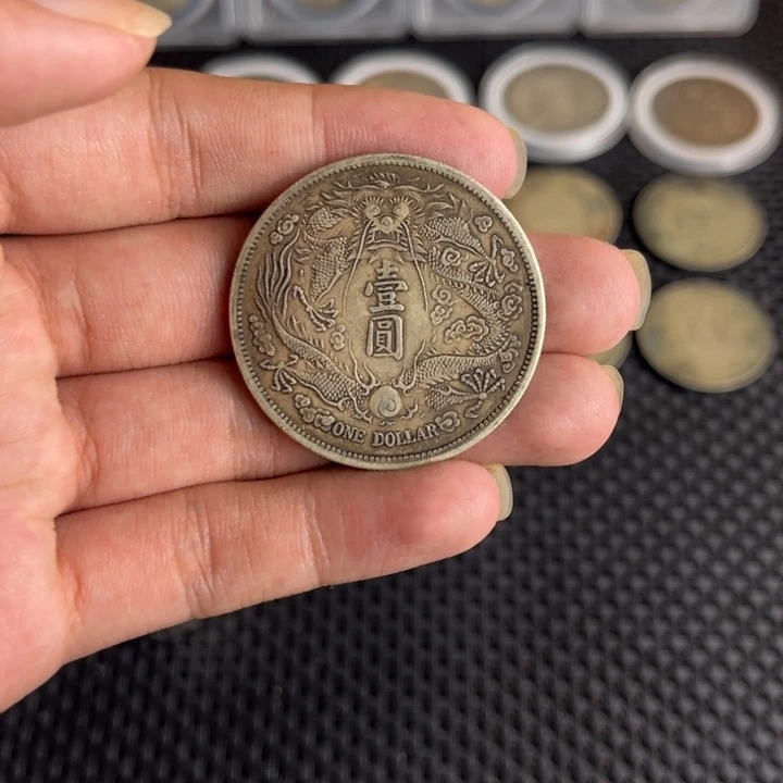 金属大头龙洋船洋工艺品