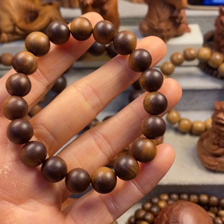 青***汁手串/手链檀香木老山檀奶香味1.0老料