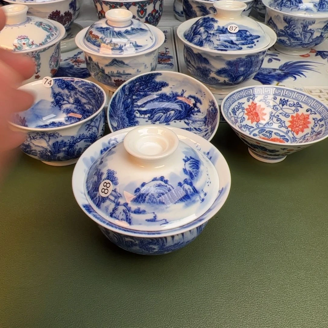 纯手工纯手绘茶具88