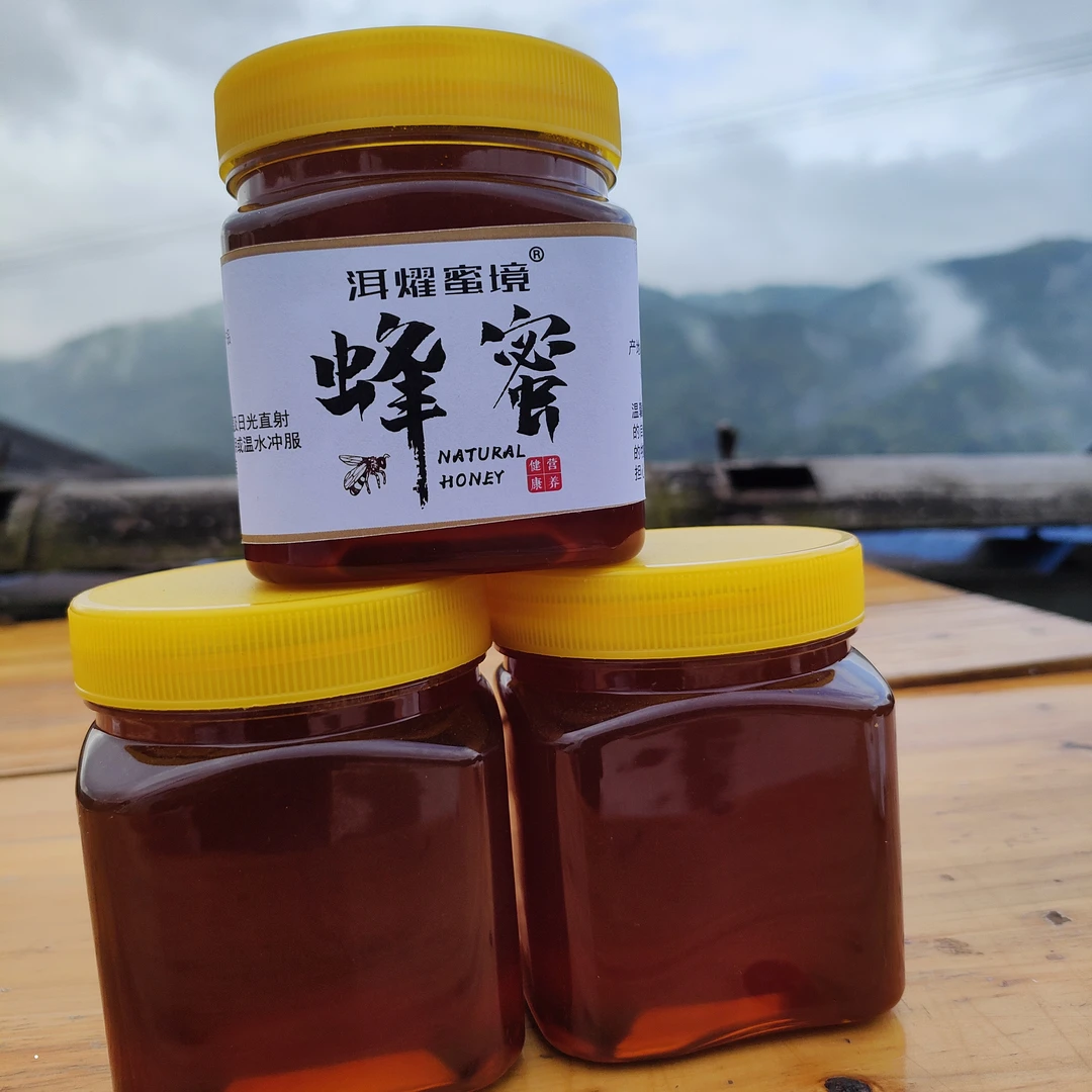 深山古法传统放养木桶百花土蜂蜜天然纯正蜂蜜100%纯蜂蜜官方正品