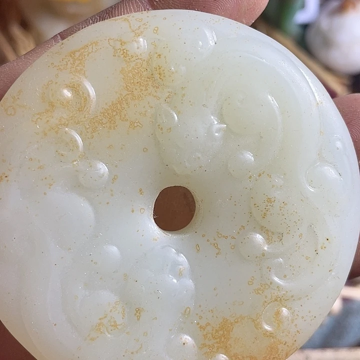 和田玉（糖玉）挂件未镶嵌