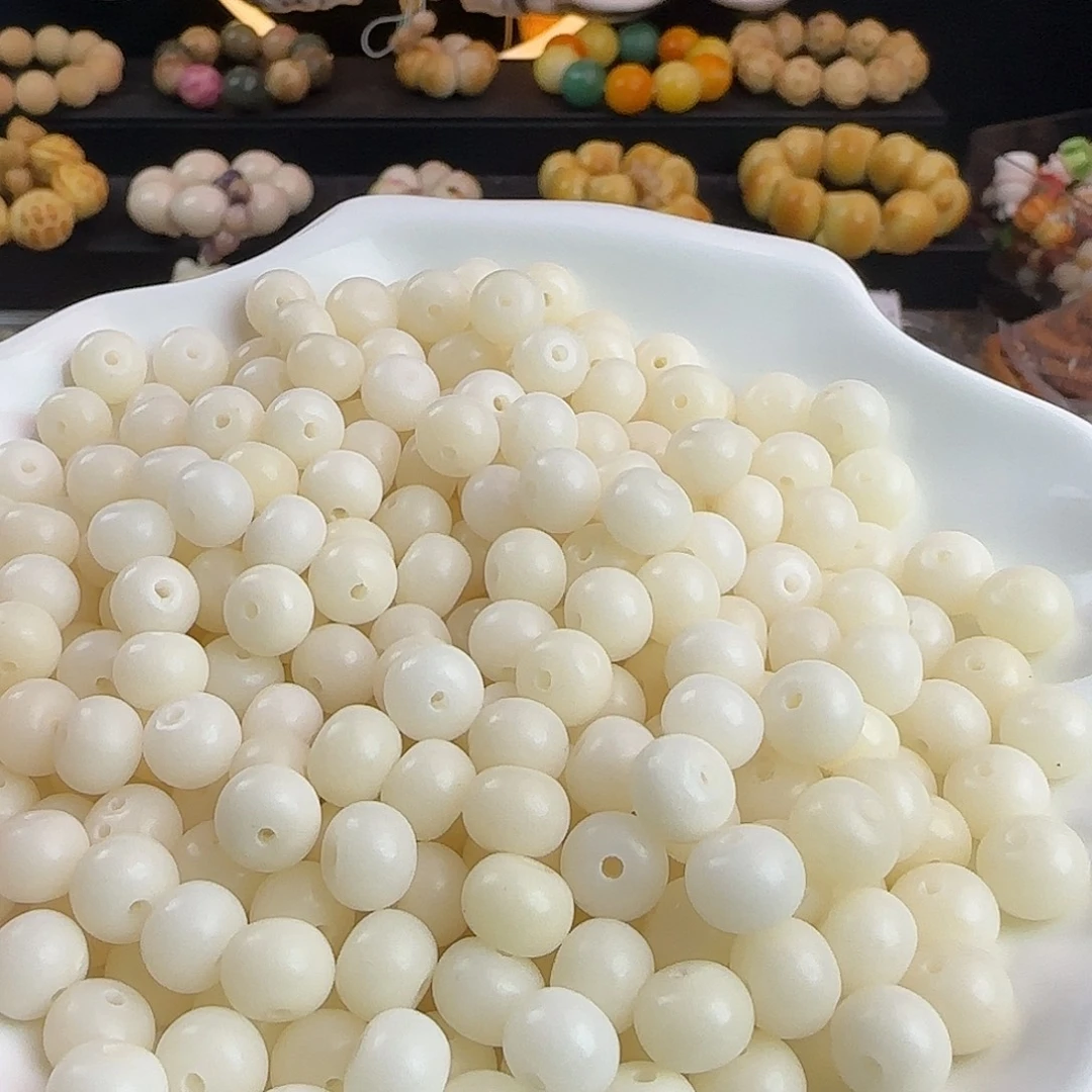 菩提根/象牙果手串卡8白月光苹果100颗➕100颗备珠