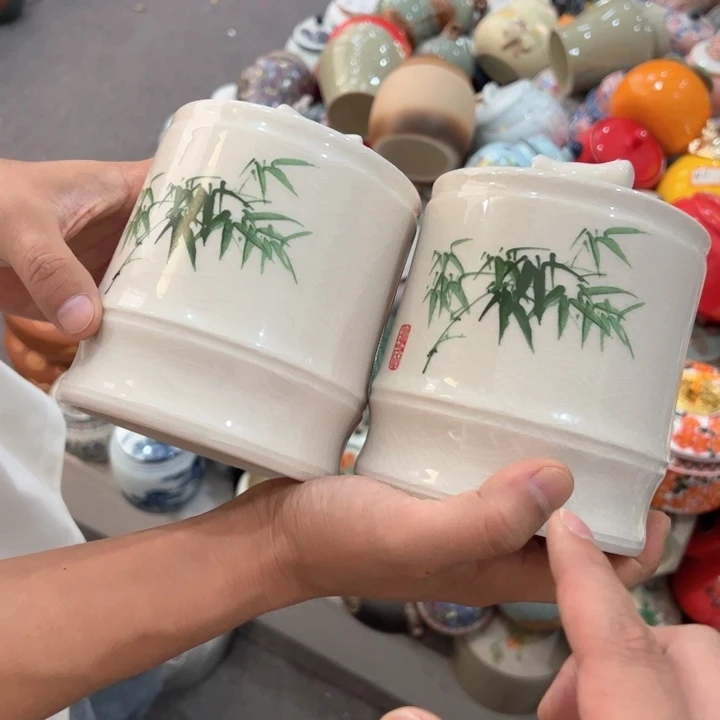 瑕疵福利品陶瓷茶叶罐