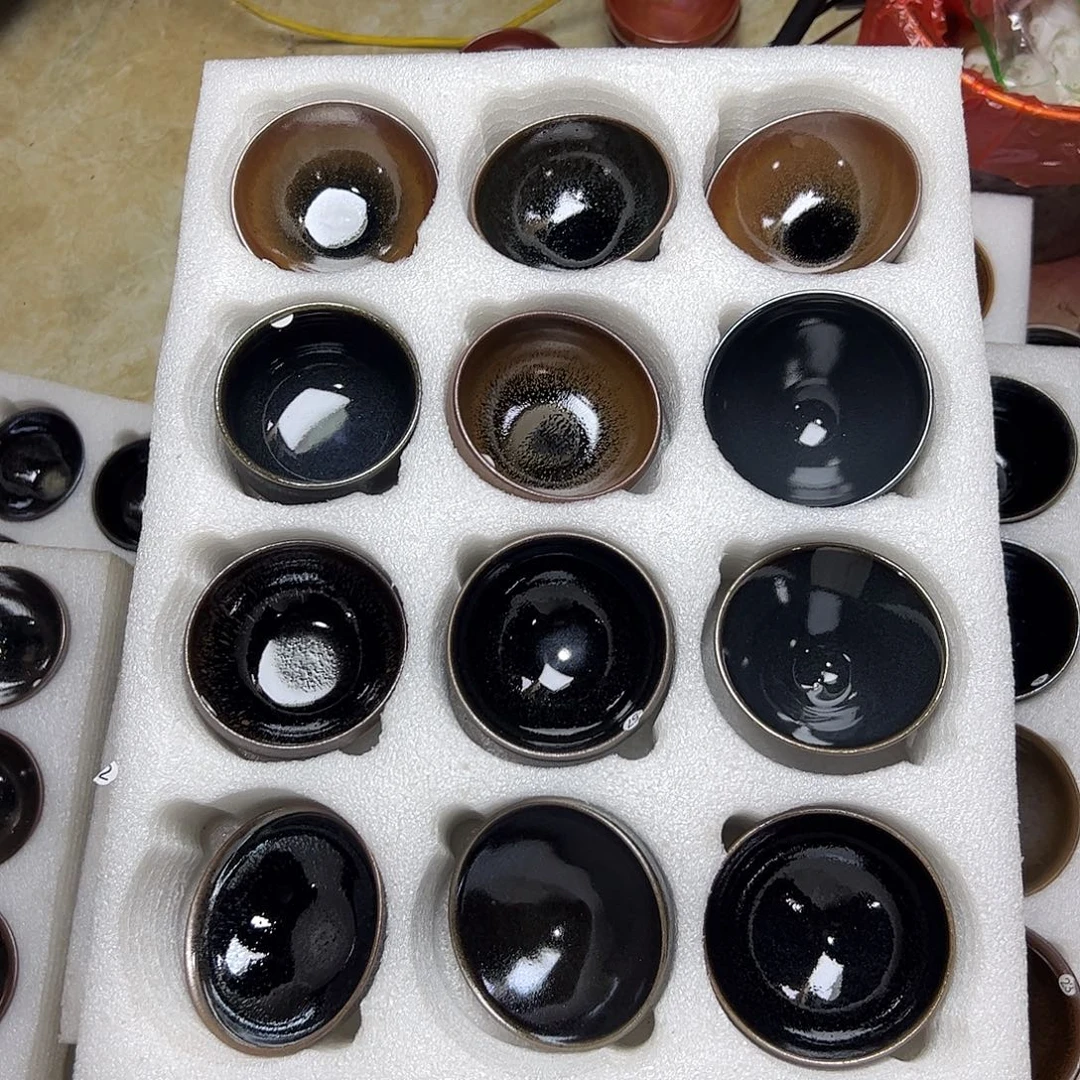 茶盏建窑建盏主人杯