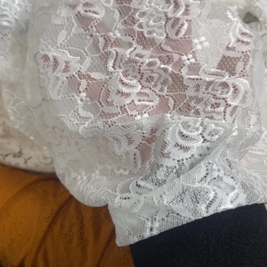 无纺布弹力蕾丝面料3米