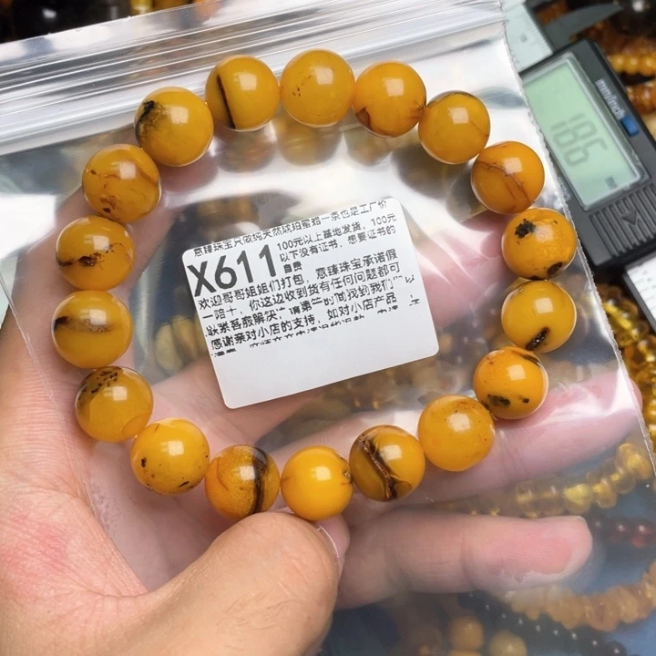 琥珀未镶嵌珠宝奇石