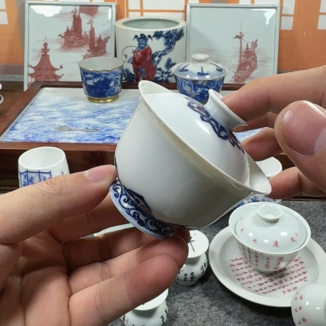 全手工全手绘陶瓷