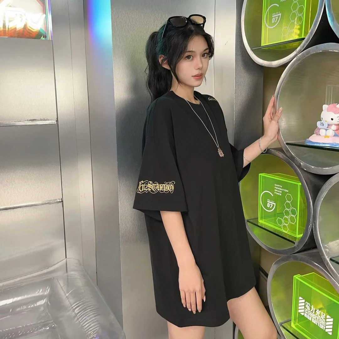 [优3]2J26美式复古街头vintage新款重磅中性风小众T恤穿搭ootd