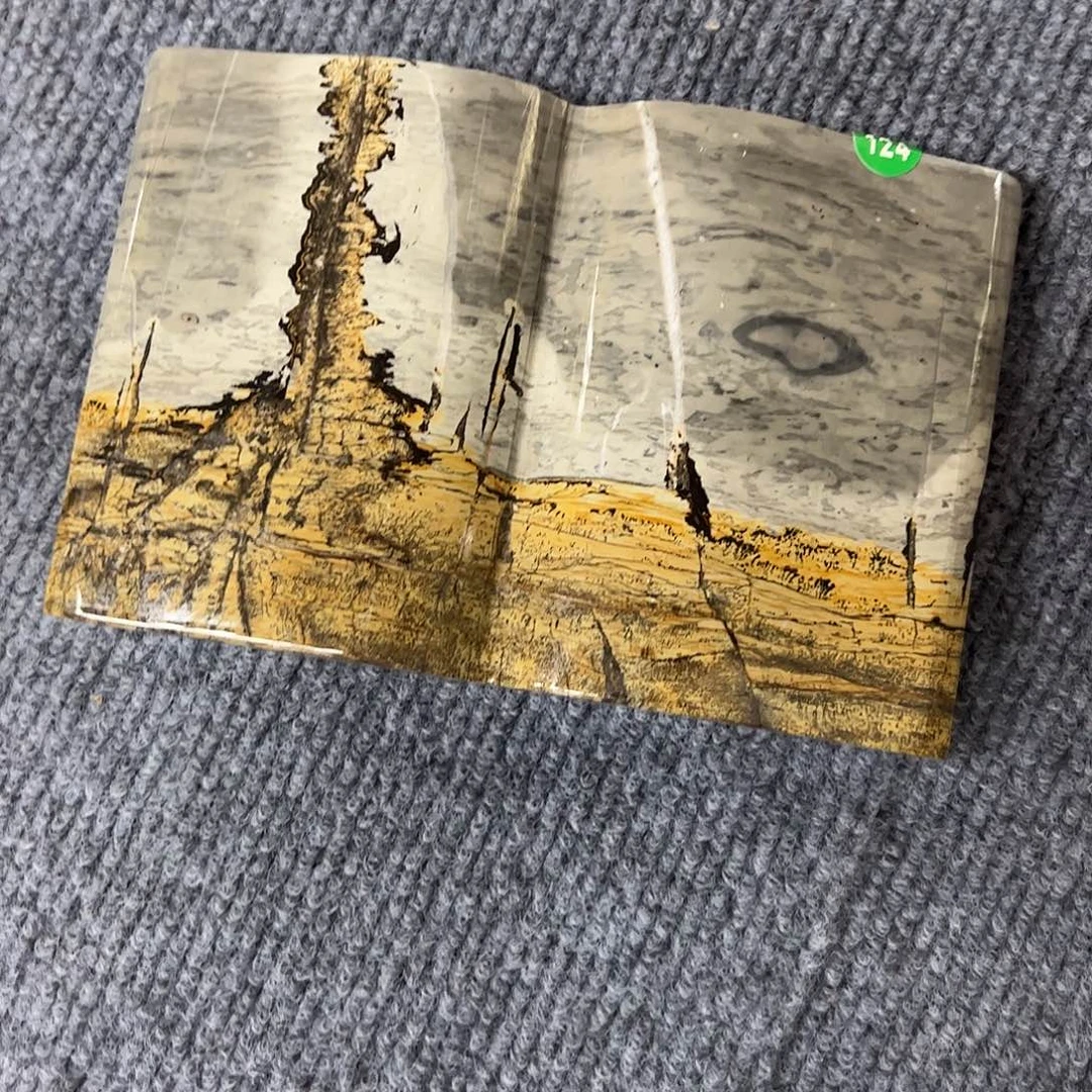 广西石广西天然国画石
