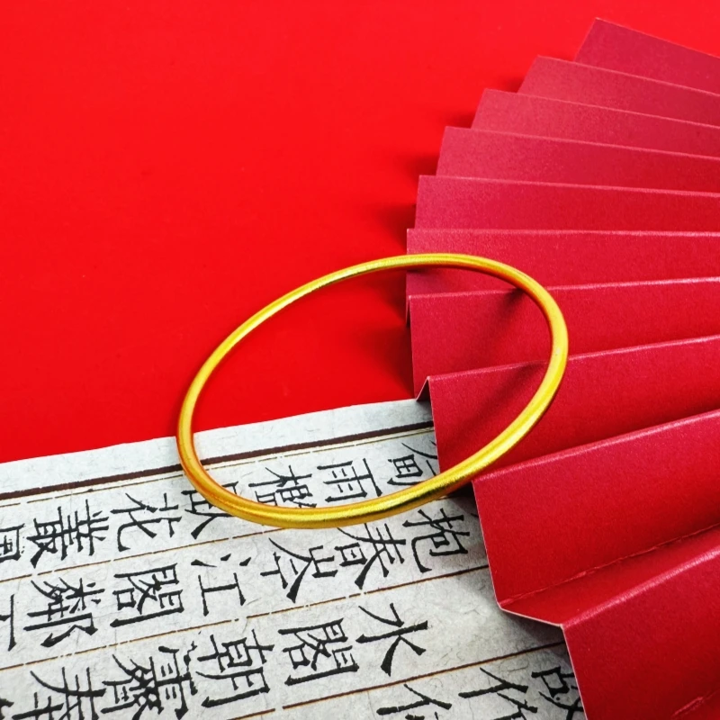 【贝总专属】CSSZ035古法素圈简约大气细手镯