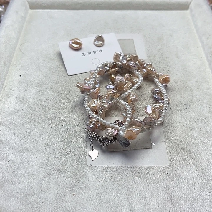 套装淡水珍珠未镶嵌【纯恬】