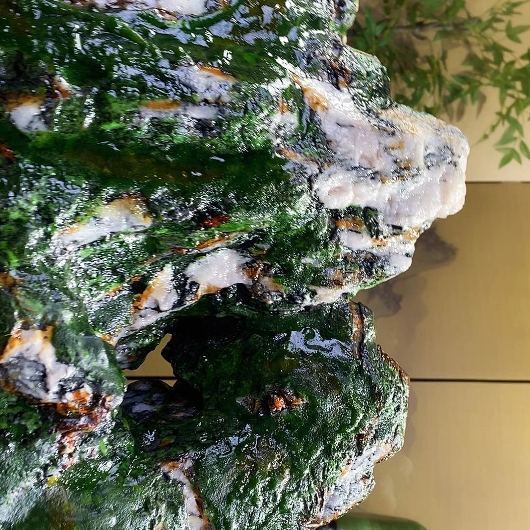 石材山水画作品欣赏摆件