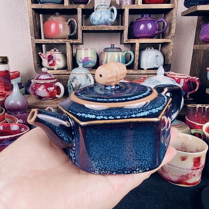 中国神后钧瓷茶具