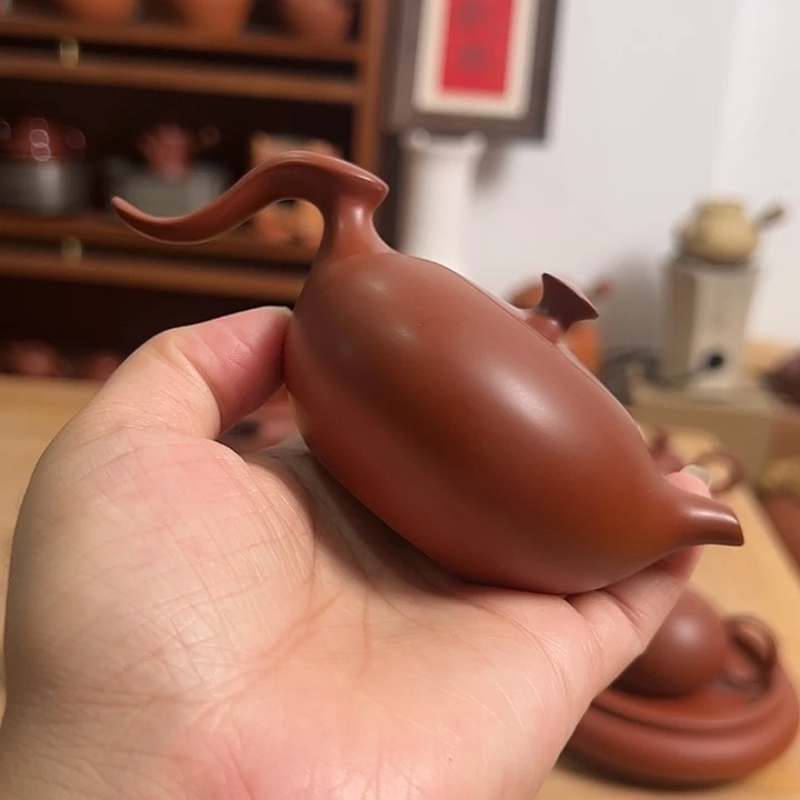 【闪购商品】手拉壶朱泥飞燕大约100c