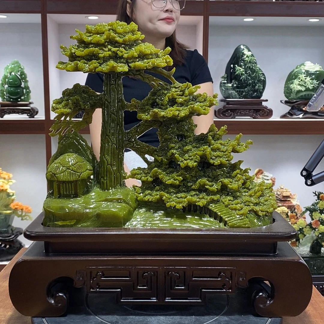 *****玉山水摆件 玄关摆件