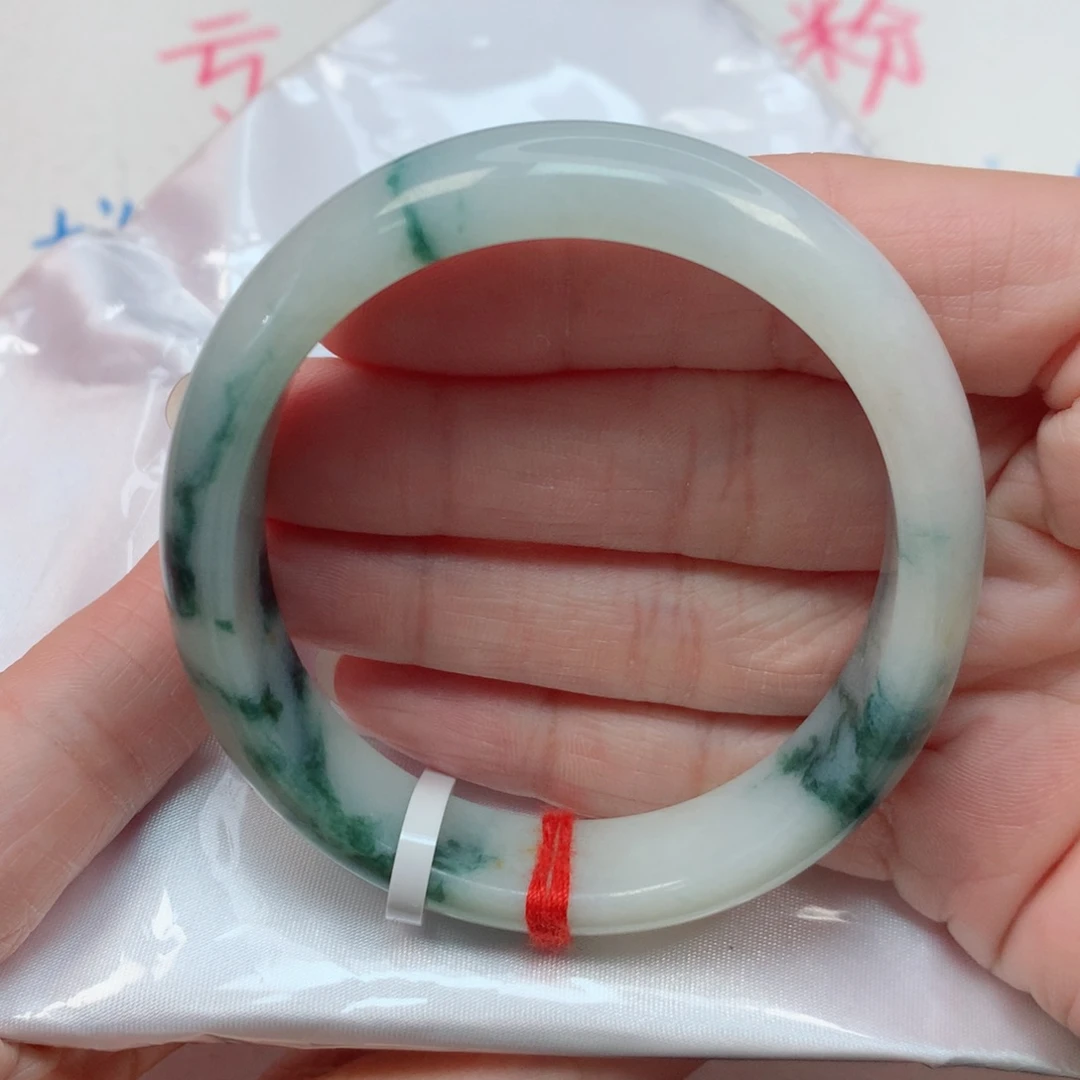 翡翠手镯未镶嵌57贵妃 开播福利放漏