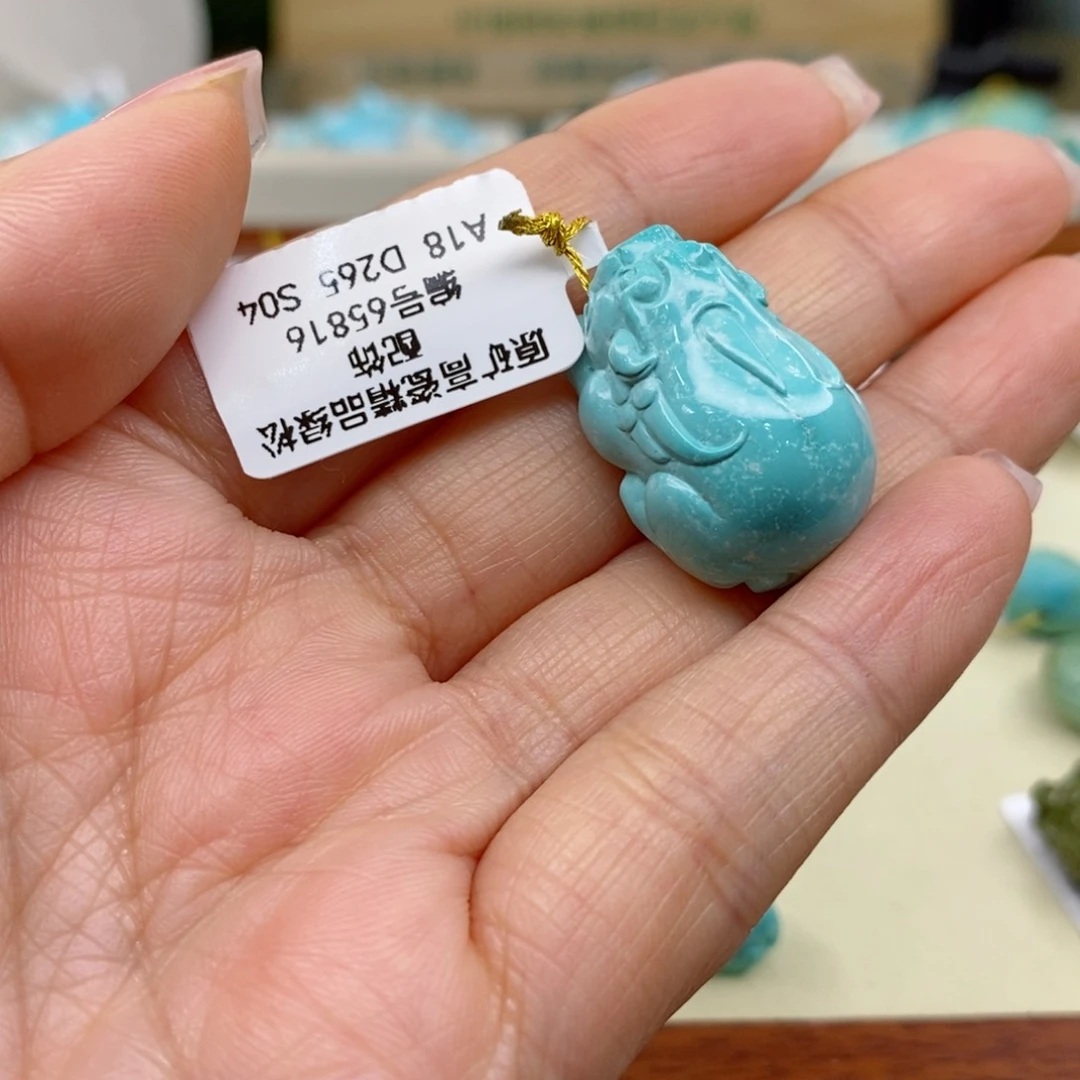 绿松石珠宝奇石未镶嵌