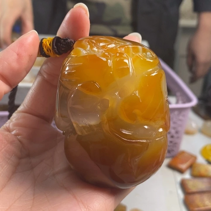 玛瑙/玉髓吊坠(不含链)未镶嵌
