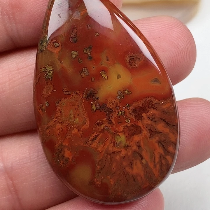 玛瑙/玉髓珠宝奇石未镶嵌心**华