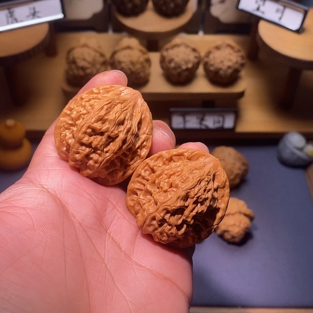 文玩核桃吊坠38+望月