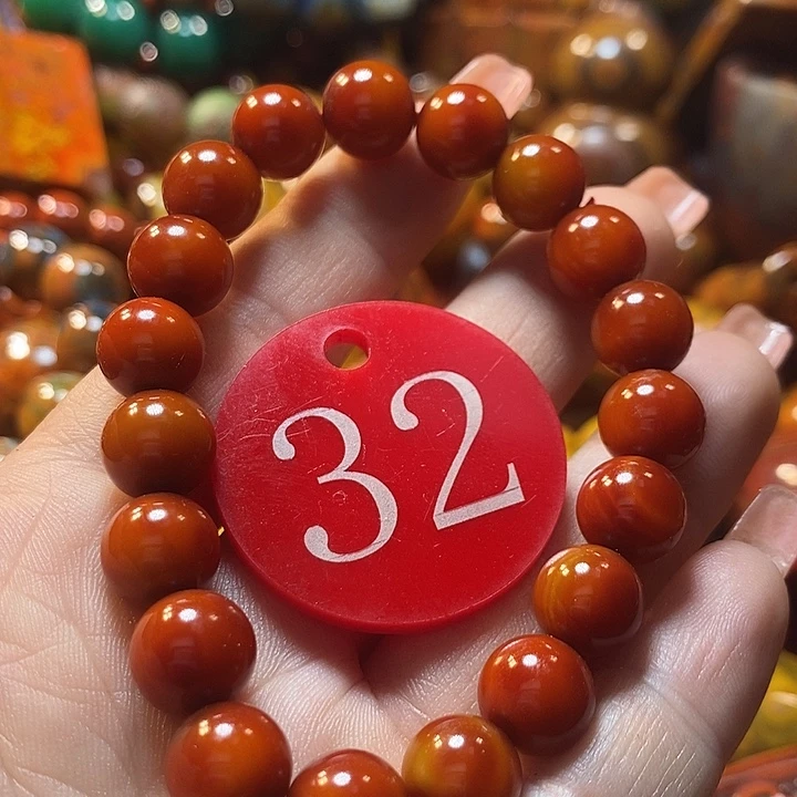 炎***彬玛瑙/玉髓未镶嵌手链